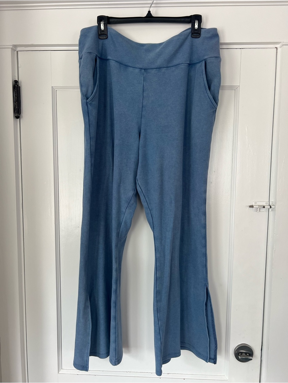 VENUS Dusty Blue Knit Pants